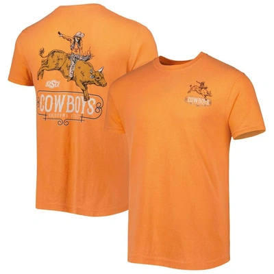 Image One Burnt Orange Oklahoma State Cowboys Hyperlocal T-shirt