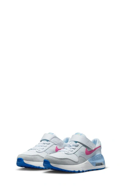 Nike Air Max Systm Sneaker In White/ Fuchsia