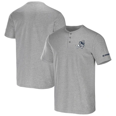 Nfl X Darius Rucker Collection By Fanatics Heather Gray Dallas Cowboys Henley T-shirt