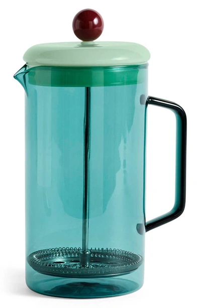 Hay French Press Coffee & Tea Brewer In Aqua