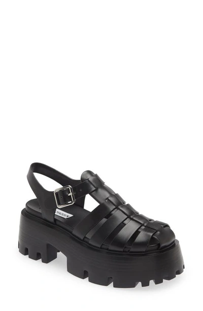 ★Steve Madden★新作★大人気★ECHO BLACK MULTI★サンダル ☆Steve Madden☆新作☆大人気☆ECHO BLACK MULTI☆サンダル