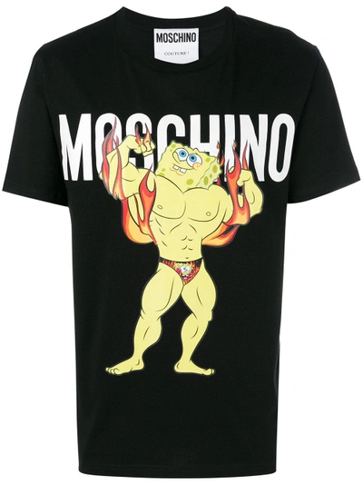 Moschino Spongebob Logo T-shirt