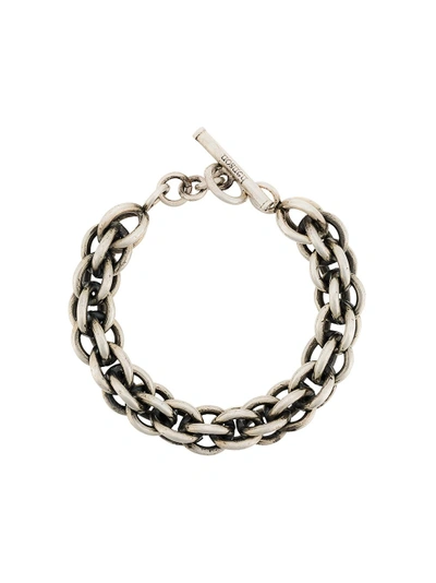 Henson Large Cage Link Bracelet In Metallic