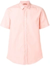 Barena Venezia Short Sleeved Shirt In Pink & Purple