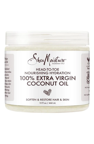Shea Moisture Head To Toe Nourishing Hydration 100% Extra Virgin Coconut Oil