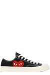 Comme Des Garçons X Converse Gender Inclusive Chuck Taylor® All Star® Hidden Heart Low Top Sneaker In Black
