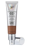 It Cosmetics Cc+ Cream Full Coverage Color Correcting Foundation With Spf 50+ Deep Honey 1.08 oz / 32 ml