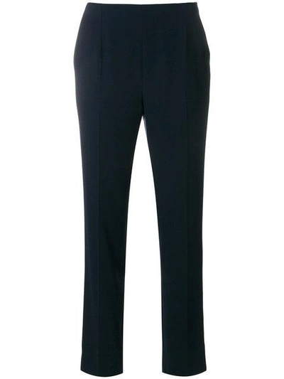 Paule Ka Straight-leg Tailored Trousers - Blue