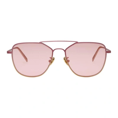 Super Pink I Visionari Edition Sunglasses In Pink Ocra