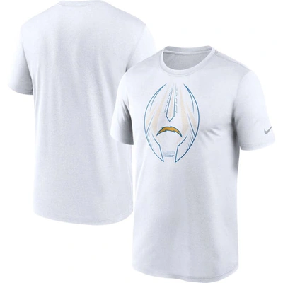Nike White Los Angeles Chargers Team Legend Icon Performance T-shirt