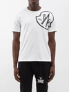 Moncler Genius Logo Print T-shirt In White