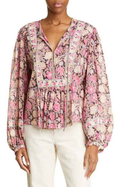 Isabel Marant Étoile Gayle Blouse In Multicolour