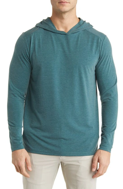 Fair Harbor The Seabreeze Performance Henley In Sea Pine