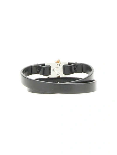 Alyx Micro Buckle Cuff Bracelet Unisex In Black