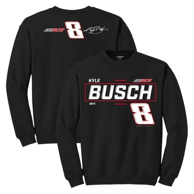 Nascar Richard Childress Racing Team Collection Black Kyle Busch 2-spot Pullover Sweatshirt