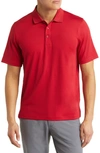 Cutter & Buck Forge Drytec Solid Performance Polo In Cardinal Red