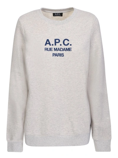 Apc A.p.c. A.p.c.  - Sweatshirt In Neutrals