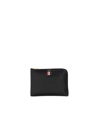 Thom Browne Small Document Holder In Black