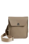Akris Small Anouk Leather Crossbody Bag In 085 Taupe