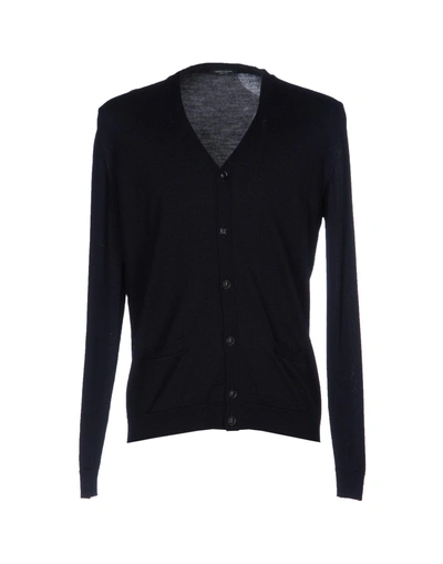 Roberto Collina Cardigans In Dark Blue