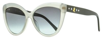 Jimmy Choo Sinnie Cat-eye Sunglasses In White