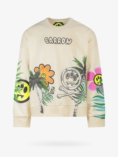 Barrow Sweatshirt In Beige