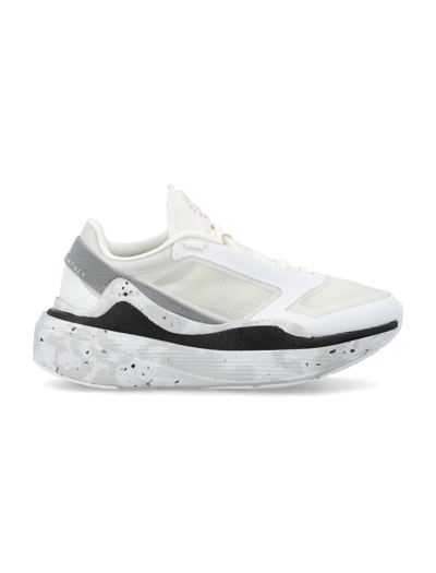Adidas By Stella Mccartney Womans Eartlight Mesh Running Shoes In White