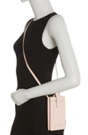 Marc Jacobs Phone Crossbody Bag In Peach Whip