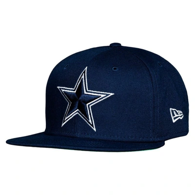 New Era Navy Dallas Cowboys Super Bowl Xxx Citrus Pop 59fifty Fitted Hat