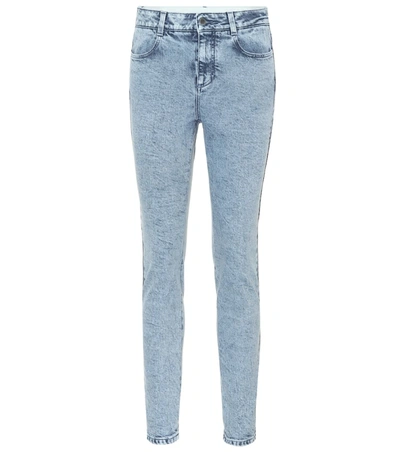 Stella Mccartney High-waisted Skinny Jeans In Blue