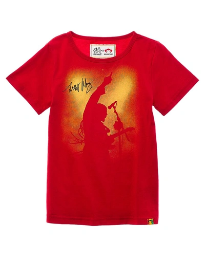 Appaman Kids'  X Ziggy Marley Ziggy Live T-shirt In Red
