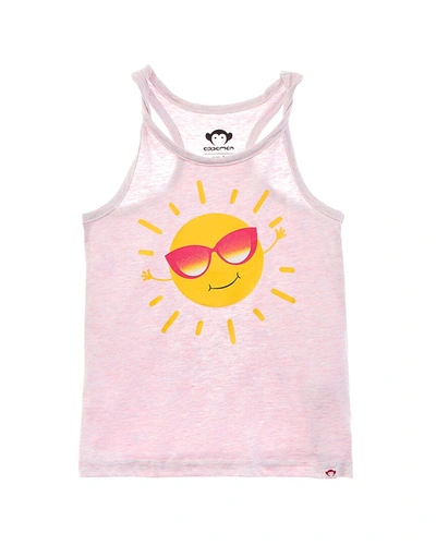 Appaman Kids'  Twisted Strap Tank In Pink