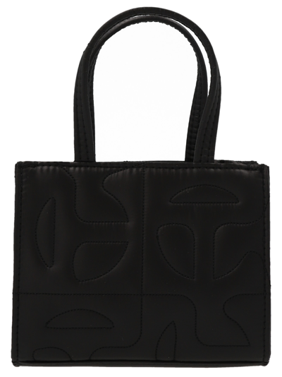 Moose Knuckles X Telfar Quilted Small Tote Bag In Black
