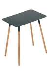 Yamazaki Rectangular Side Table In Black