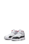 Nike Kids' Jumpman Two Trey Sneaker In White/ Black/ Gym Red