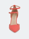Journee Collection Collection Women's Lilyann Pumps In Orange
