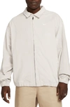Nike Men's Life Harrington Jacket In Grey