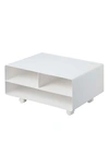 Yamazaki Tower Desktop Printer Stand In White