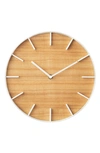 Yamazaki Rin Wall Clock In Natural