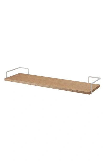 Yamazaki Tower Wood Shelf In White