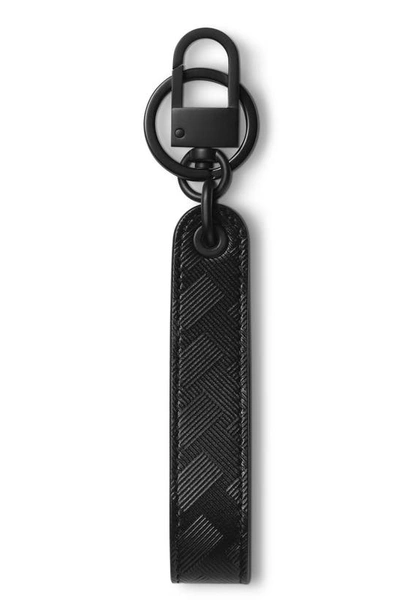 Montblanc Extreme 3.0 Leather Key Fob In Black
