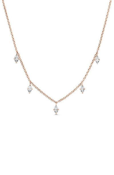 Sara Weinstock Dujour Diamond Charm Necklace In Gold