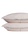 Parachute Percale Sham Set In Blush