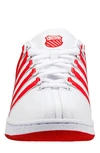 K-swiss Classic Vn Sneaker In White/ Red