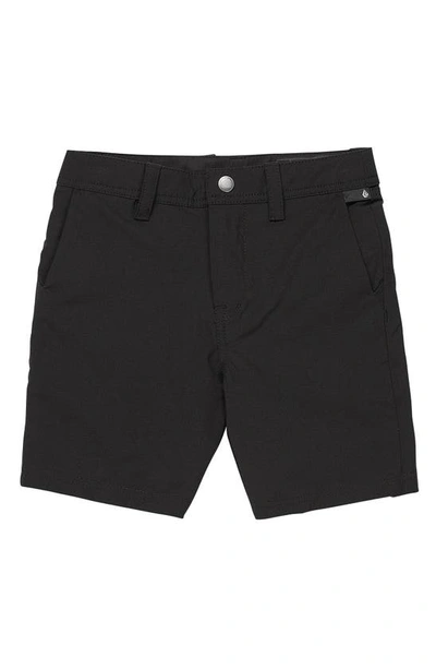 Volcom Kids' Static Shorts In Black Out