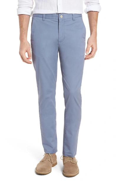 Bonobos Tailored Fit Washed Stretch Cotton Chinos In Tempest Purple