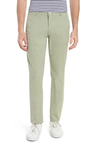 Bonobos Tailored Fit Washed Stretch Cotton Chinos In Sage Brush