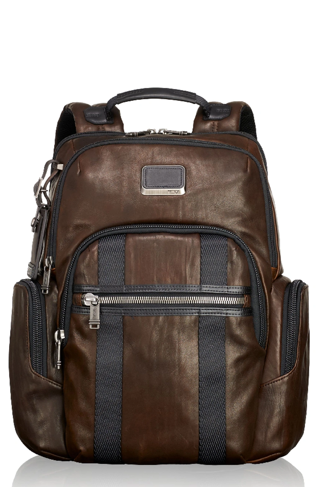 alpha bravo nellis leather backpack TUMI Laptop Backpacks Durable and spacious enough to carry anything needed for a study session or quick getaway Tumi Nellis Backpack - Charcoal