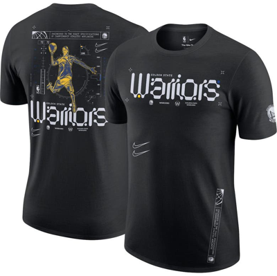 Nike Golden State Warriors  Men's Nba Max90 T-shirt In Black