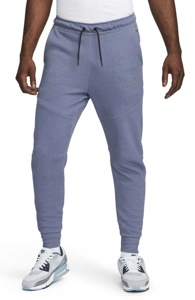 Nike Men's  Sportswear Tech Fleece Jogger Pants In Blue